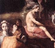 CORNELIS VAN HAARLEM The Wedding of Peleus and Thetis (detail) fdg Germany oil painting reproduction
